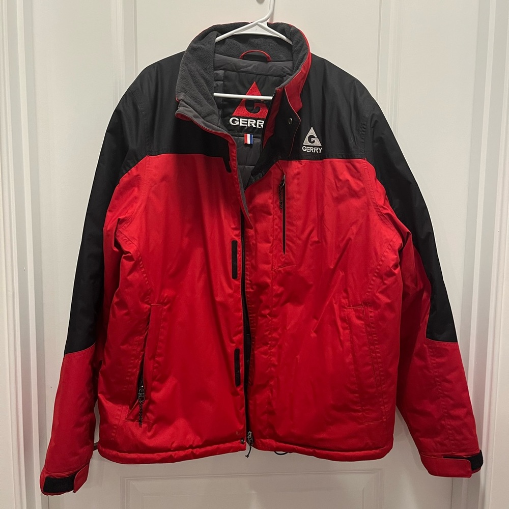 Gerry Weber Men’s winter snow ski snowboard coat jacket red black Large 🎿